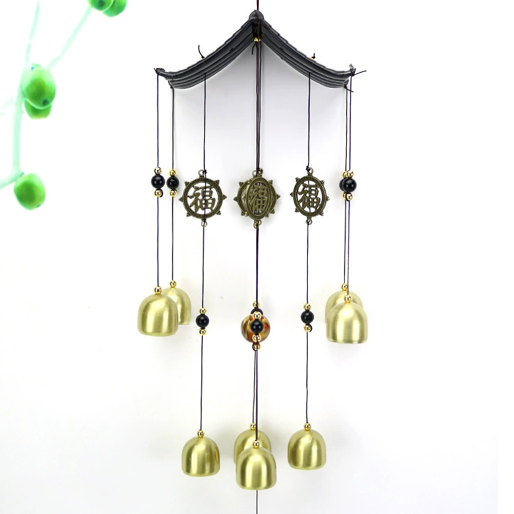Retro metal small bell, pendant, Birthday gift