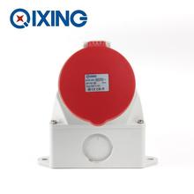 厂家直销启星QX1145系列明装插座 63A 5芯工业防水插座