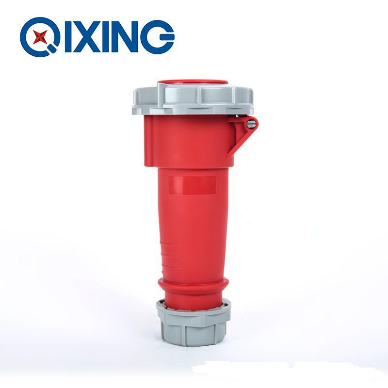 厂家直销启星QX2177 4P/32A IP67冷藏连接器 冷藏插头专用连接器