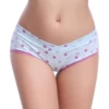 Blue bottom purple point