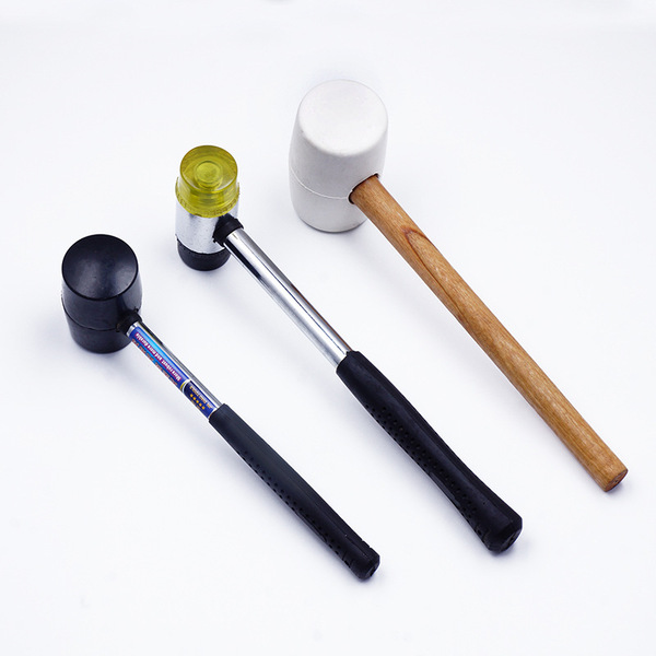 Steel pipe handle installation hammer glue vinyl hammer rubber…