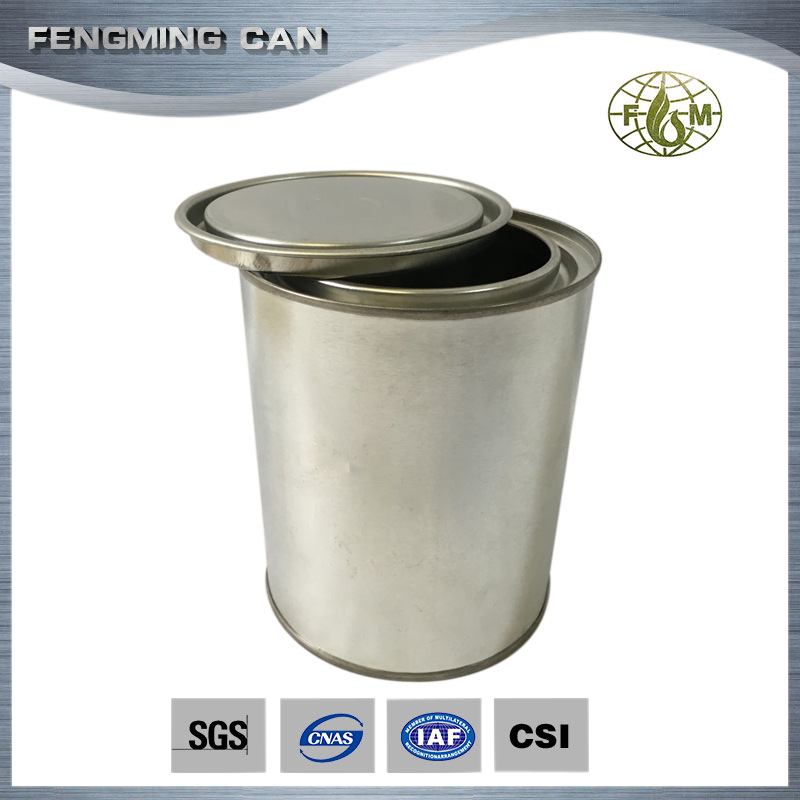 通用空白圆形金属铁罐,涂料包装罐，包装盒