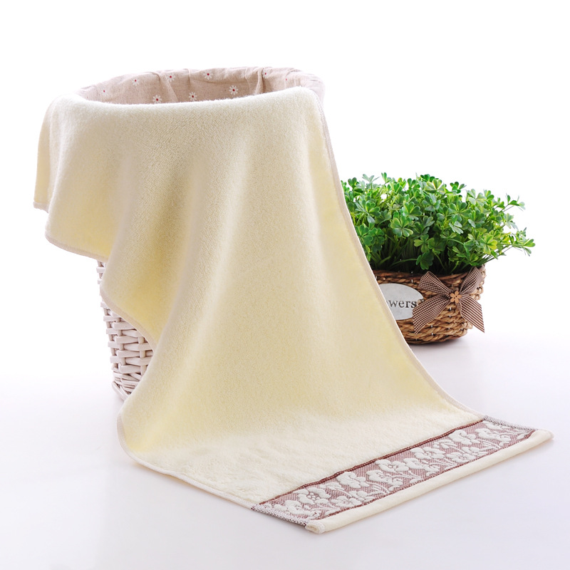 Toalhas de rosto em algodão jacquard macias e absorventes_voghion.com