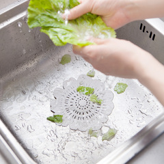 A2483 Bathroom Sink Drain Cover Anti-Blockage Hair Filter Flower Drain Grate