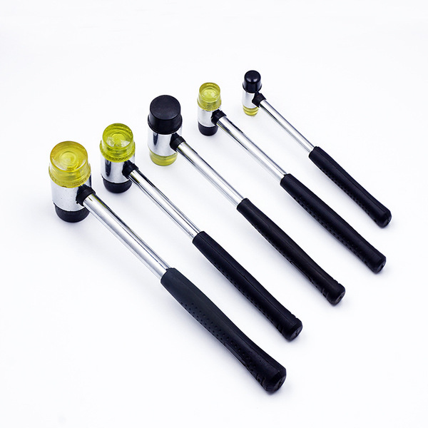 Steel pipe handle installation hammer glue vinyl hammer rubber…