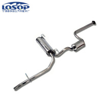 厂家直供消声器 适用于陆风风华前中后节静音排气管汽车消声器