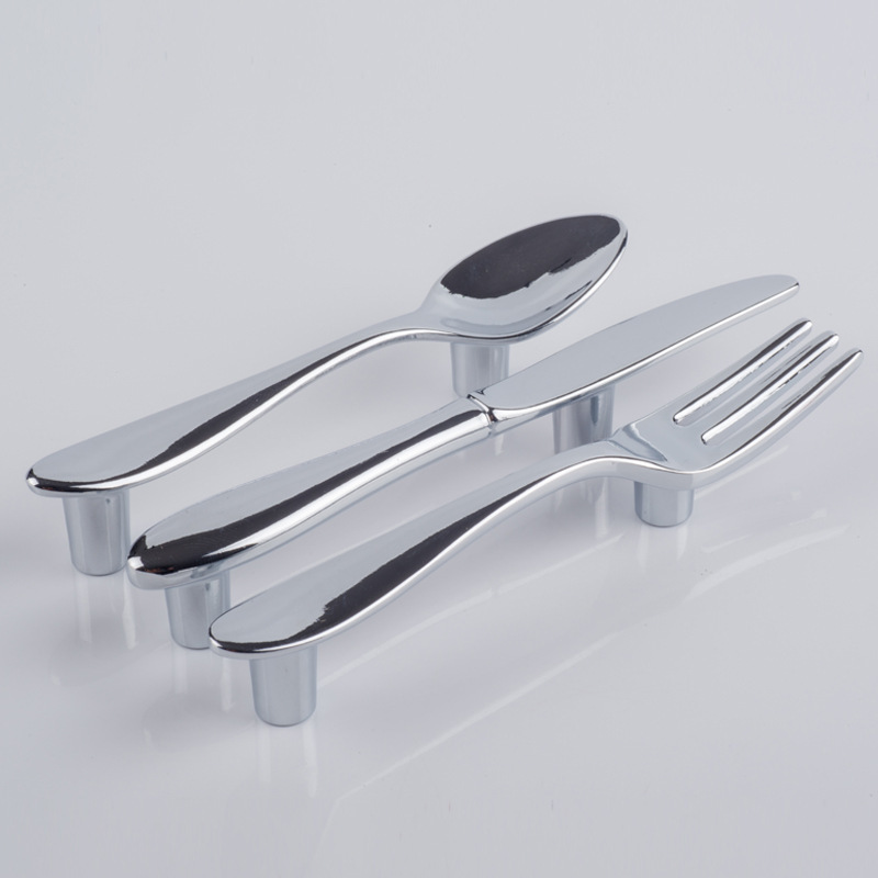 Tableware Handle Knife, Fork and Spoon Creative Furniture Handle Boutique Drawer Cabinet Kitchen Handle