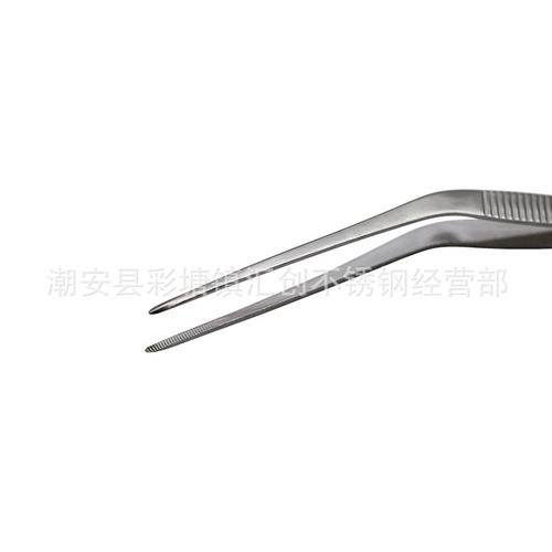 Stainless steel knee tweezers ENT tweezers 14CM baby booger clip 16CM earwax cleaning tweezers