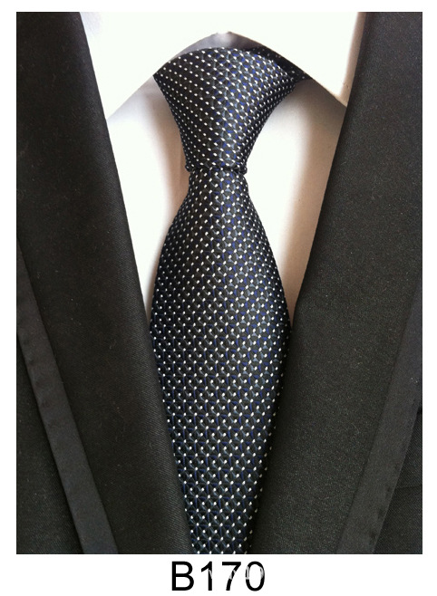 Corbata para hombre, ropa informal y formal, corbata profesional para hombre de negocios, corbata de seda de poliéster atada a mano, venta al por mayor del fabricante original