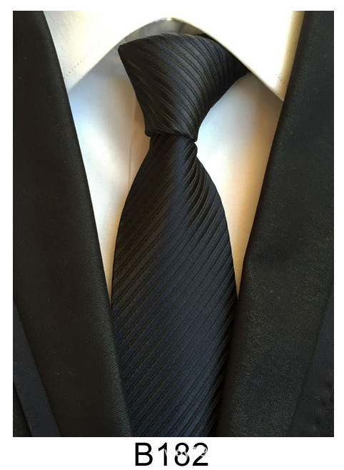 Corbata para hombre, ropa informal y formal, corbata profesional para hombre de negocios, corbata de seda de poliéster atada a mano, venta al por mayor del fabricante original