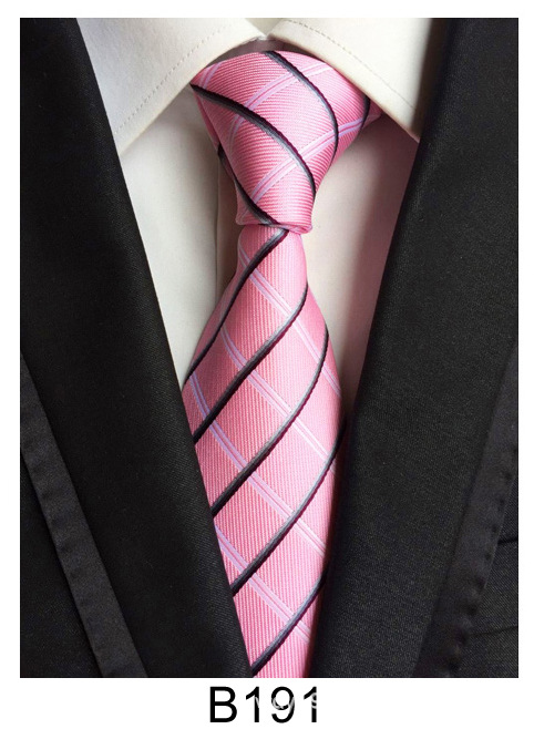 Corbata para hombre, ropa informal y formal, corbata profesional para hombre de negocios, corbata de seda de poliéster atada a mano, venta al por mayor del fabricante original