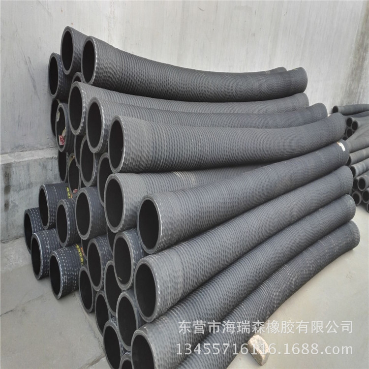 8寸200mm钢丝吸引胶管农 林业灌溉引水 吸排泥砂耐磨橡胶钢丝胶管