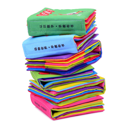 Cloth book children's baby infant early education book toys new set of literacy books that can be chewed and torn by looking at pictures and not broken