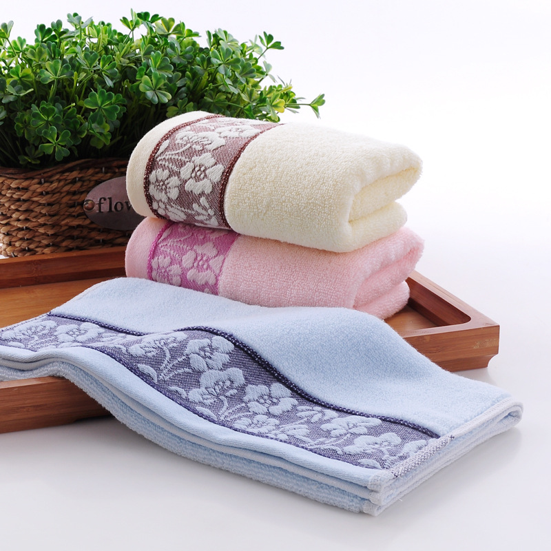 Toalhas de rosto em algodão jacquard macias e absorventes_voghion.com