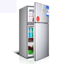 深圳松一下118L双门电冰箱大容量冷冻冰箱低能耗BCD-118