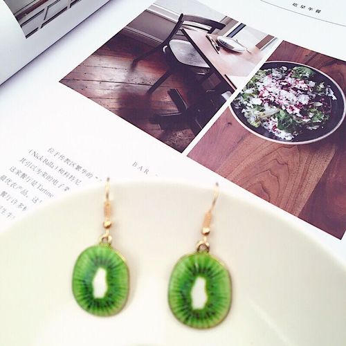 Dongdaemun INS Fruit Earrings for Women Pineapple Earrings Small Fresh Fruit Earrings Summer Popular Earrings Mixed Batch
