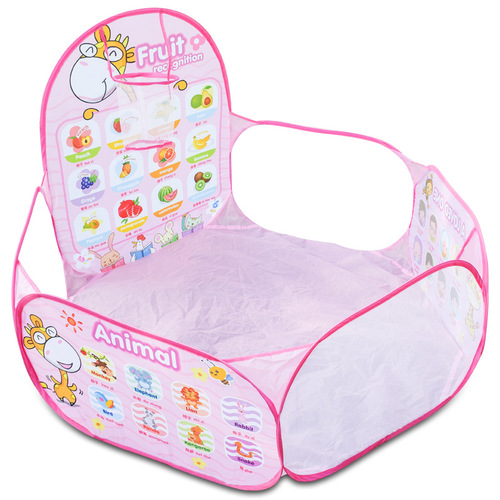 Direct Selling Wholesale Children's Tent Pop Ball Pool Ocean Ball Pool Game House Early Education Ball Pool