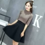 中长款修身大码女式半身裙