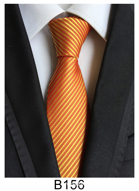 Corbata para hombre, ropa informal y formal, corbata profesional para hombre de negocios, corbata de seda de poliéster atada a mano, venta al por mayor del fabricante original