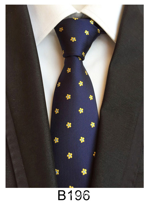 Corbata para hombre, ropa informal y formal, corbata profesional para hombre de negocios, corbata de seda de poliéster atada a mano, venta al por mayor del fabricante original