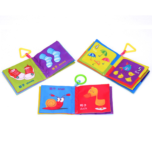 Cloth book children's baby infant early education book toys new set of literacy books that can be chewed and torn by looking at pictures and not broken