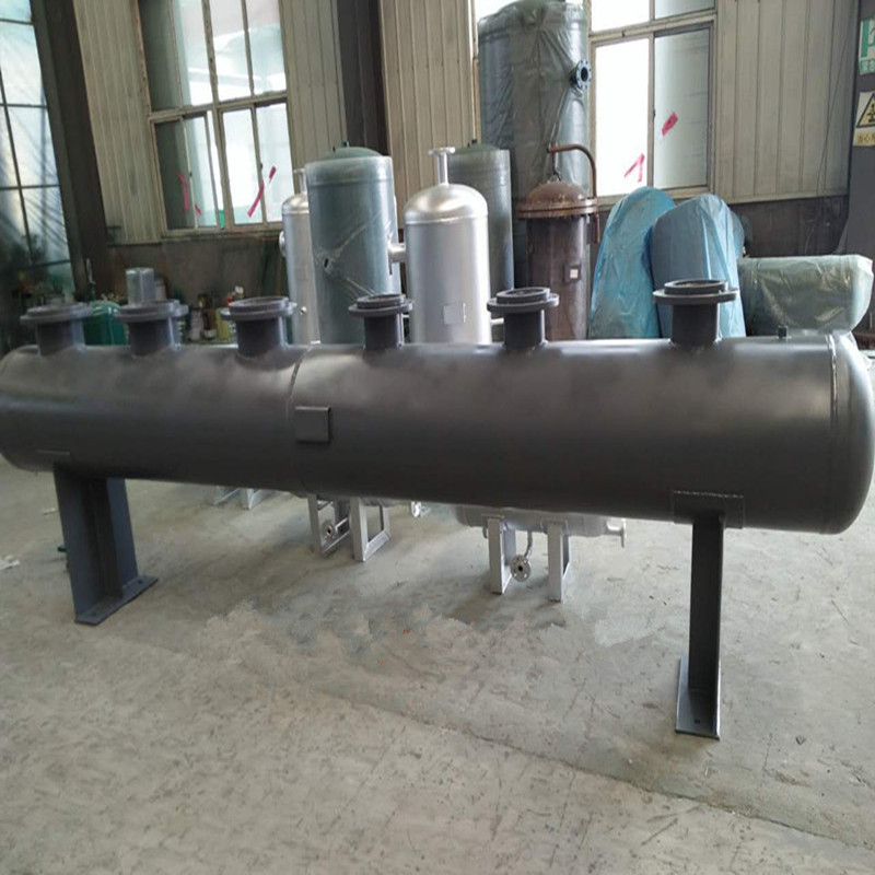 600分汽缸厂家氧气高压不锈钢分汽包气蒸汽分气缸空气分气缸