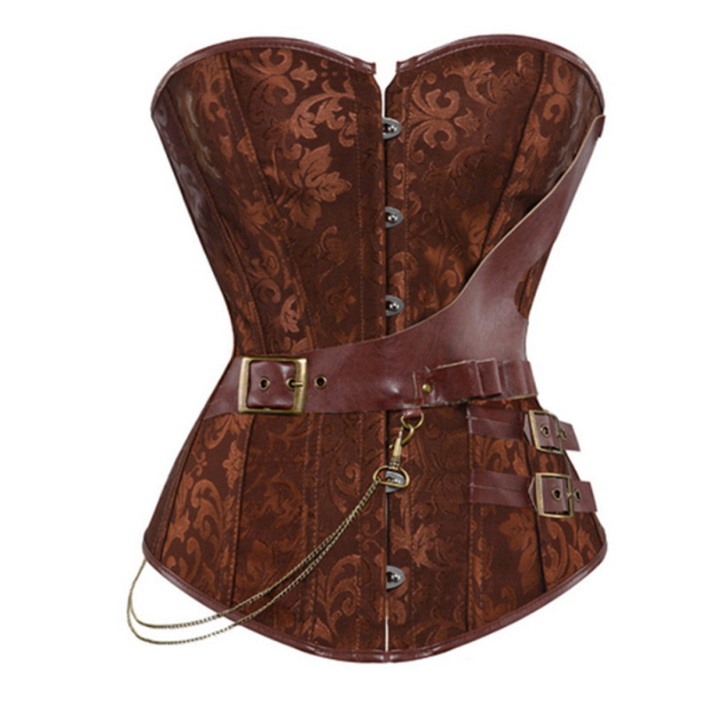 European and American Palace Gothic Retro Jacquard Corset Women's Tummy Control Shapewear Factory Wholesale Export Supply European and American Palace Gothic Retro Jacquard Corset Women's Tummy Control Shapewear Factory Wholesale Export Supply