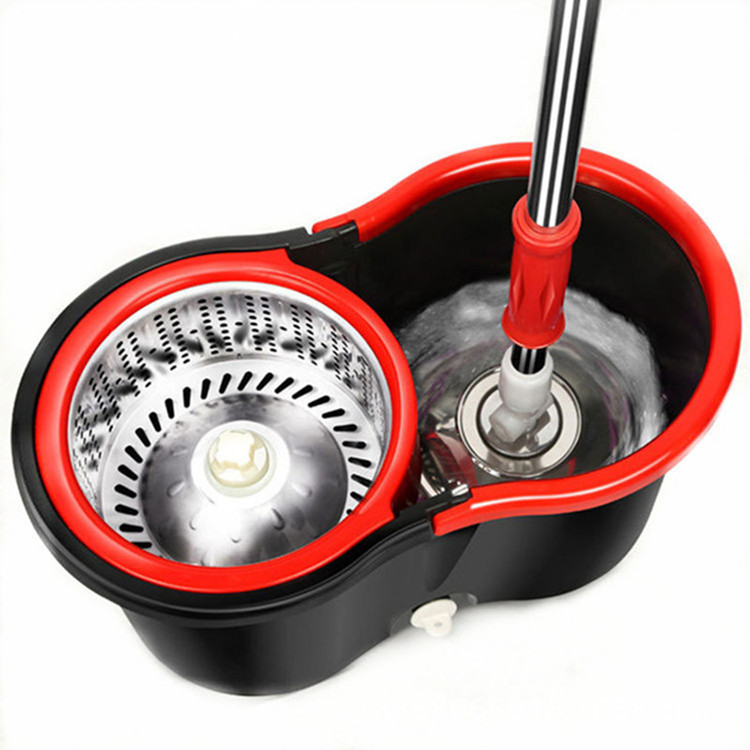 Hand-free rotary mop bucket 2022 new double-drive hand-pressure mopping artifact mop bucket for home use