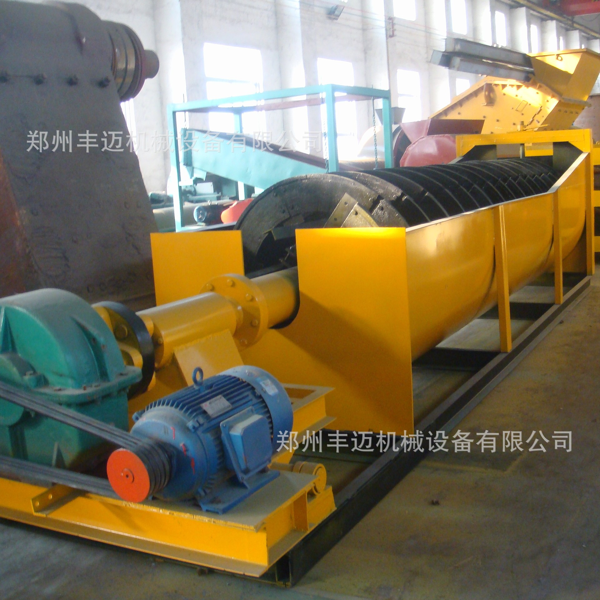 供应 双螺旋洗沙机 选矿洗石机设备 砂石清洗机 洗净度高