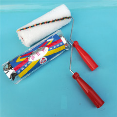 油漆滾筒刷長毛9寸油漆大五彩滾筒刷乳膠漆內外牆便宜滾筒刷長毛