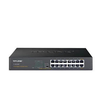 TP-LINK16口全千兆非网管交换机 TL-SG1016DT监控
