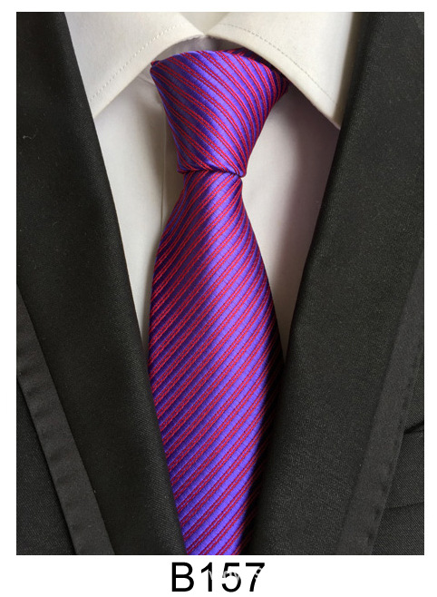 Corbata para hombre, ropa informal y formal, corbata profesional para hombre de negocios, corbata de seda de poliéster atada a mano, venta al por mayor del fabricante original