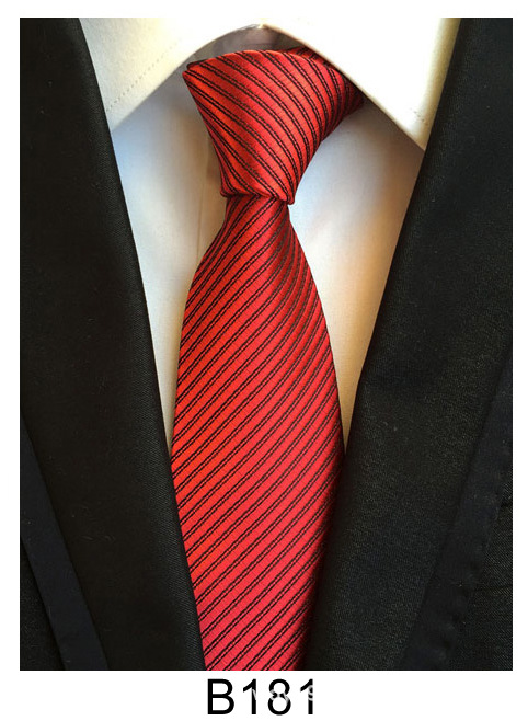 Corbata para hombre, ropa informal y formal, corbata profesional para hombre de negocios, corbata de seda de poliéster atada a mano, venta al por mayor del fabricante original