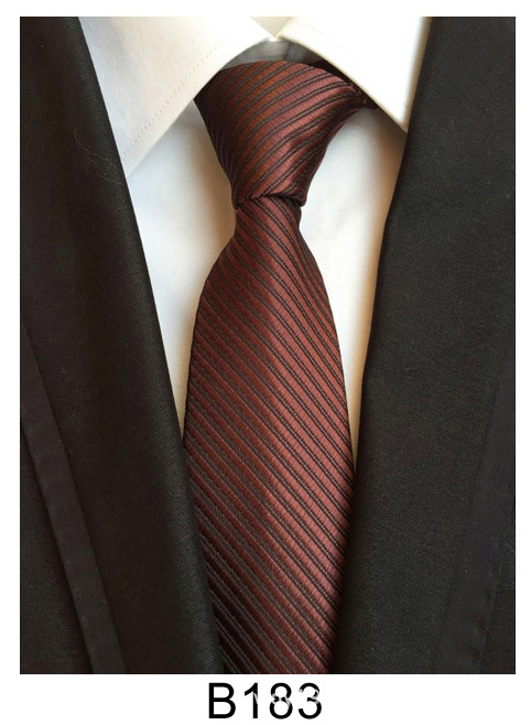 Corbata para hombre, ropa informal y formal, corbata profesional para hombre de negocios, corbata de seda de poliéster atada a mano, venta al por mayor del fabricante original