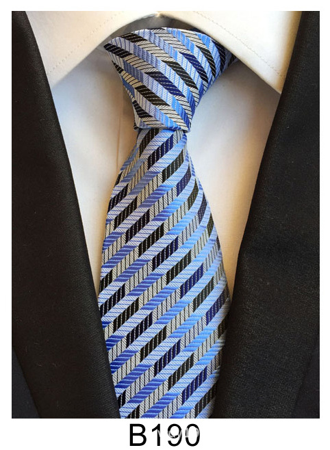 Corbata para hombre, ropa informal y formal, corbata profesional para hombre de negocios, corbata de seda de poliéster atada a mano, venta al por mayor del fabricante original