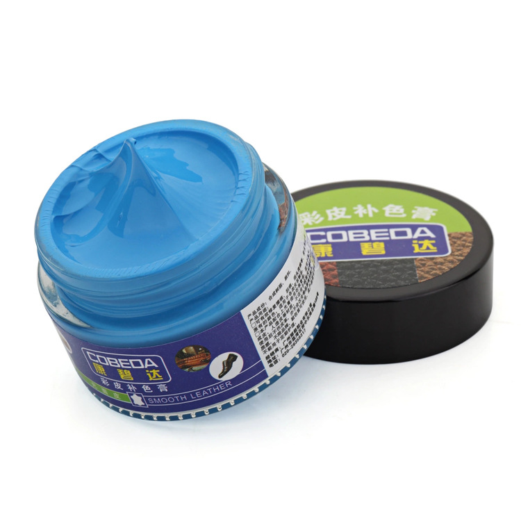 Color Cuero cuero color crema al por mayor teñido agua al por mayor fábrica directa protección ambiental material multicolor cuero agente de renovación