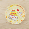 New creative dining plate 8 -inch cartoon dense amine tableware disk children's home disc