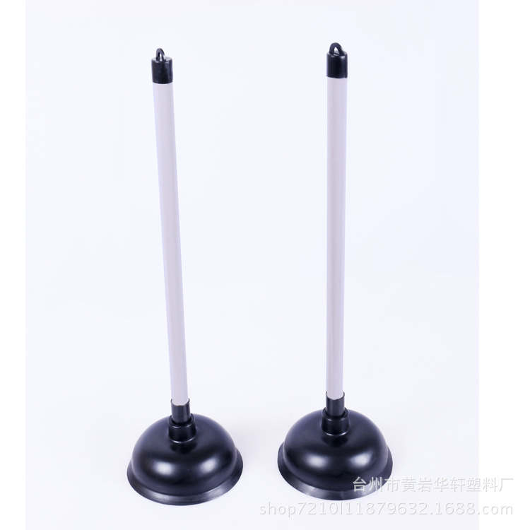 Factory spot PVC black toilet suction cup plastic rod sewer pipe dredge a generation of hair