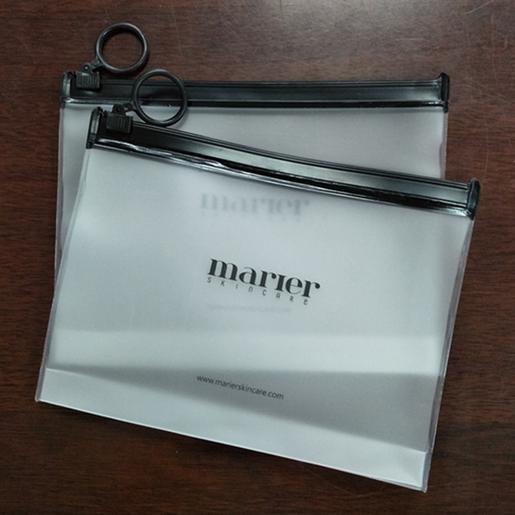 磨砂EVA拉链袋口罩袋服装袋高尔夫用品袋圆环手拎拉链袋