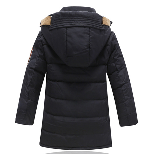 Children's clothing one piece drop shipping children's down jacket boys medium and long style thickened new medium and large children's winter clothing manufacturer wholesale