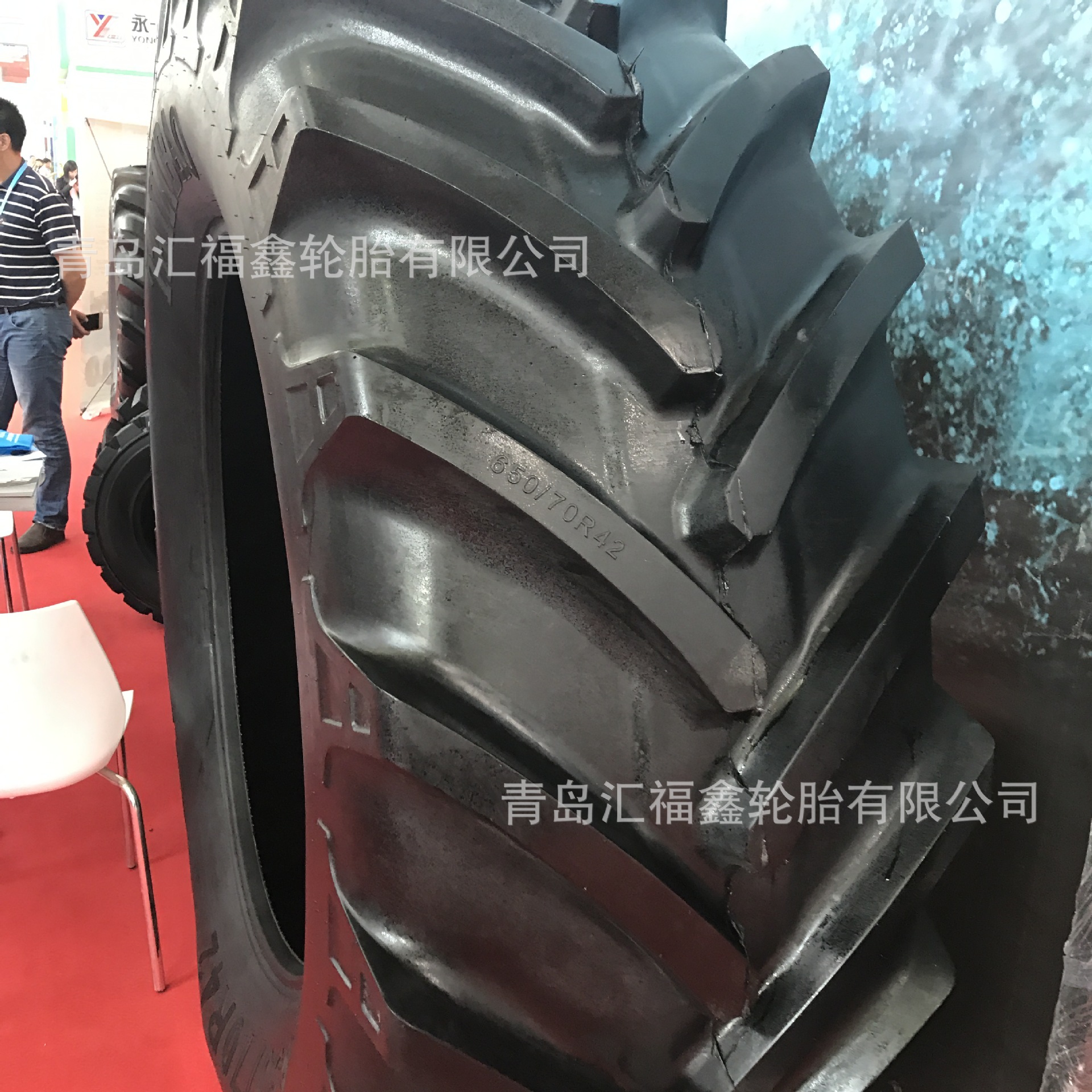 现货销售大马力拖拉机轮胎650/70R42 农业子午线轮胎