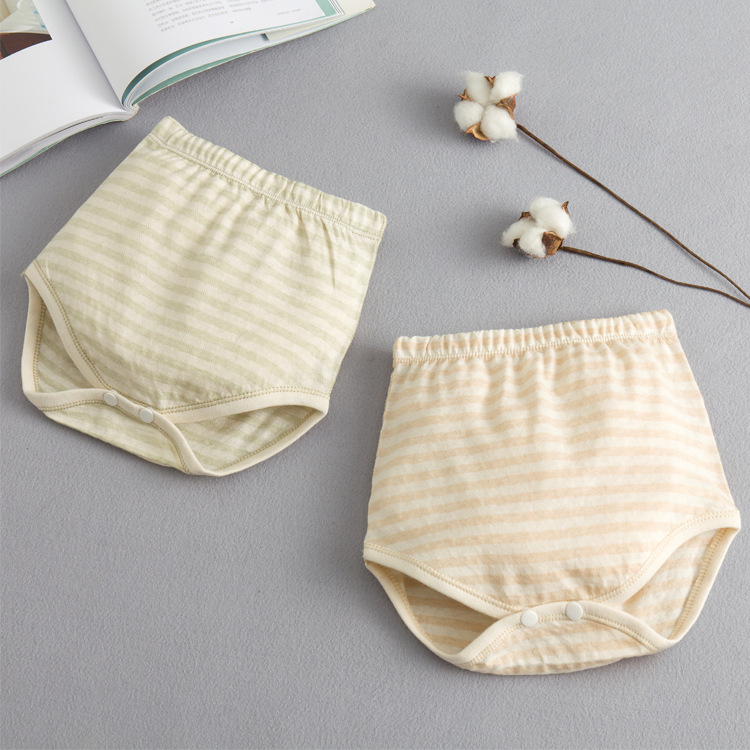 夏季儿童内裤网眼开扣透气三角裤宝宝学拉拉裤方便更换清仓