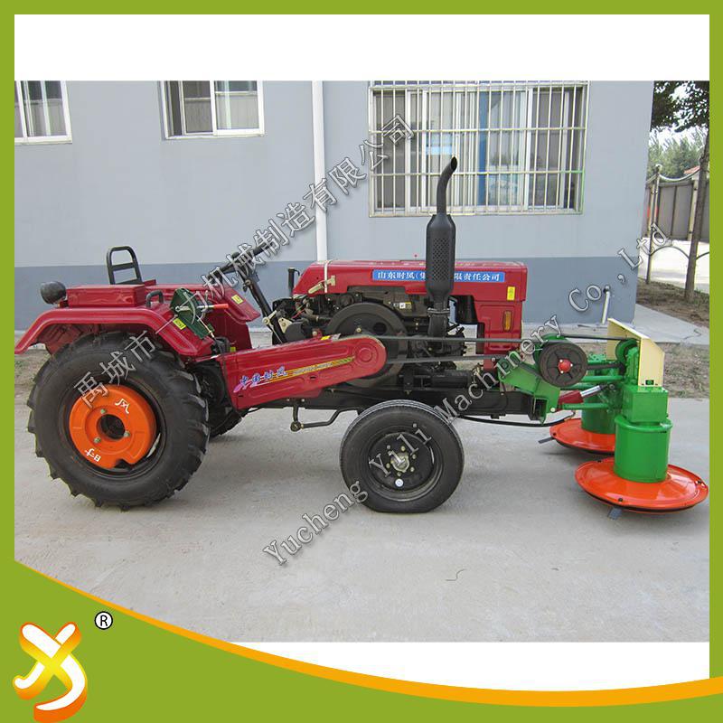 新型圆盘式牧草割草机 剪草机 拖拉机带圆盘割草机内蒙新疆