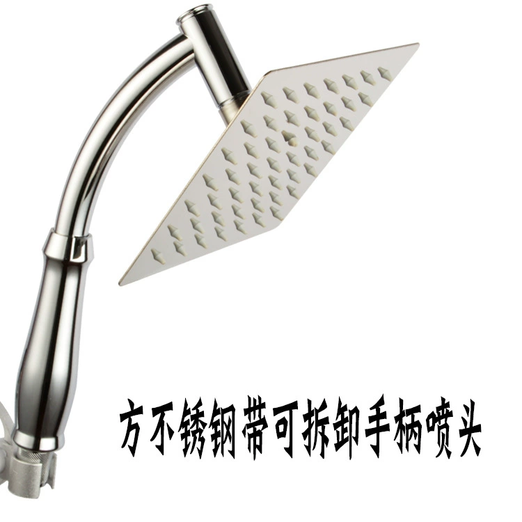 Спрей для душа двойного назначения Насадка для душа из нержавеющей стали Ручная насадка для душа двойного назначения Насадка для душа под давлением Тонкая