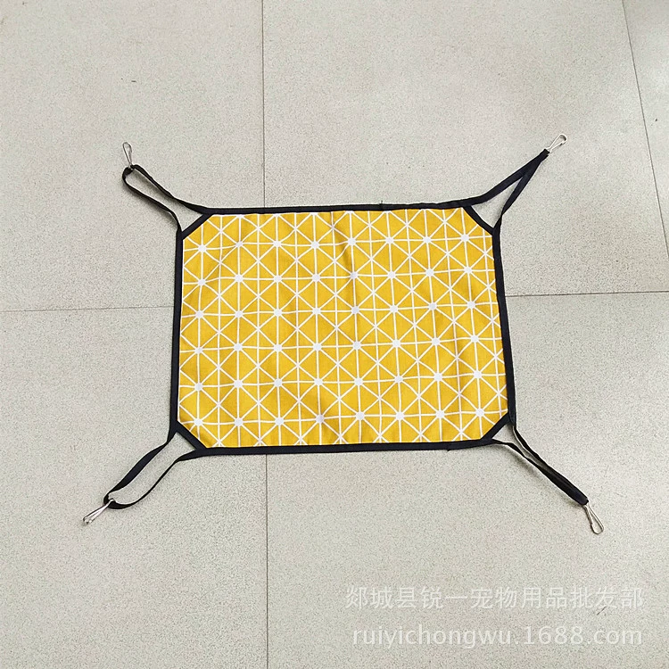 Котята висячий гамак (flax) 40×50 см, проветриваемое место для клетки для кошек/мелких животных с крючками