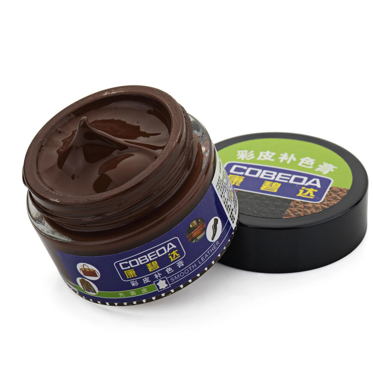 Color Cuero cuero color crema al por mayor teñido agua al por mayor fábrica directa protección ambiental material multicolor cuero agente de renovación