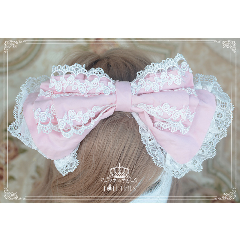 Nueva serie Lolita estilo coreano horquilla banda de pelo diadema tocado nupcial tocado al por mayor