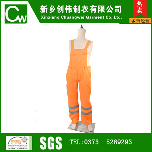 厂家直销 阻燃背带裤 防火连体衣 来样批量生产