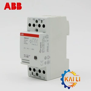 ABB Контакторы для строительства ESB24-22*24V Оригинальный подлинный 24A/2NO+2NC Supply на складе