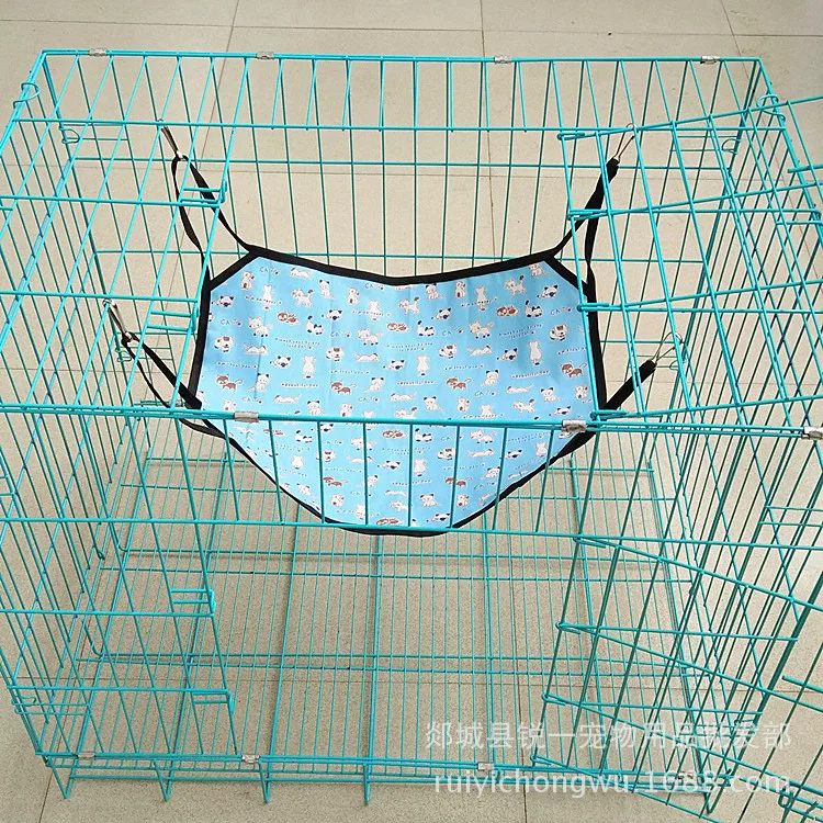 Котята висячий гамак (flax) 40×50 см, проветриваемое место для клетки для кошек/мелких животных с крючками
